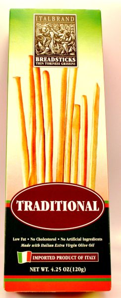 Italbrand Traditional Breadsticks in a 120g packaging