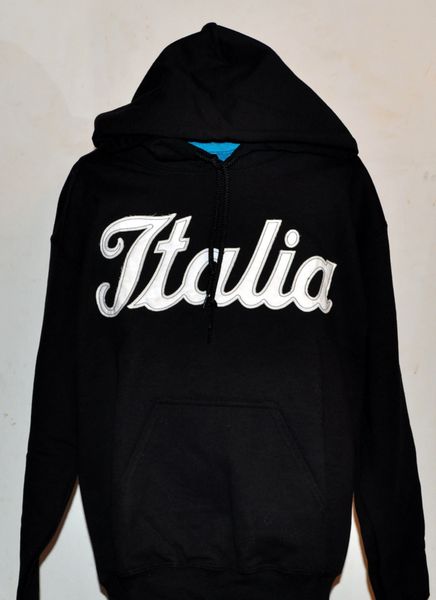 Hoodie Hoodie Sweatshirt with big Italia print