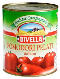 Divella Italian Peeled Tomatoes in a 28oz can