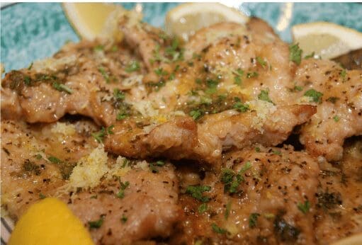 Lemon herb chicken cutlets