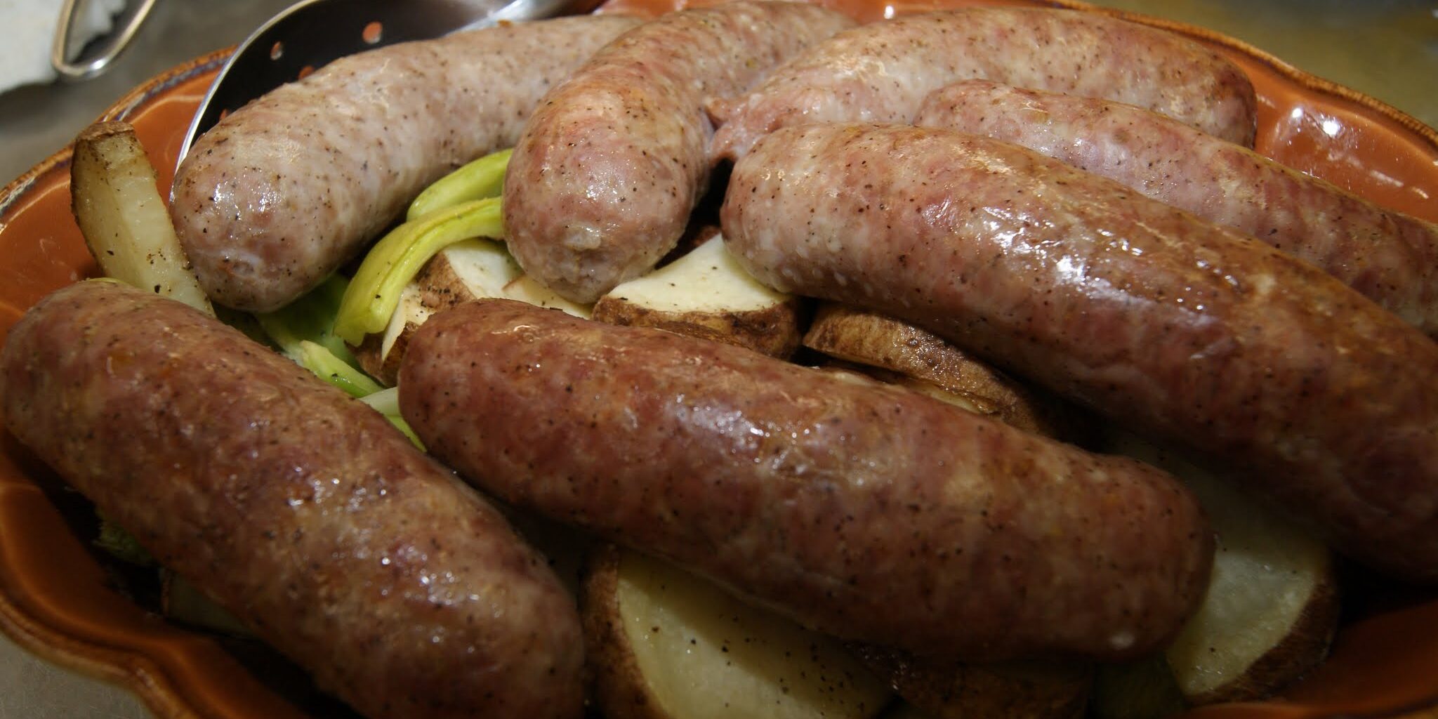 sausage and potatoes